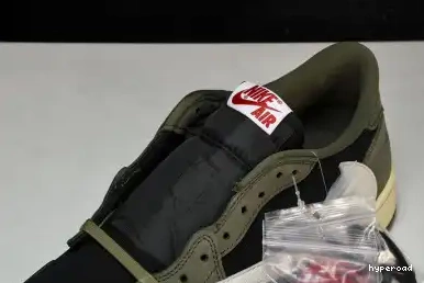 Hyperoad Jordan Air Travis Scott OLIVE OG BLACK x Low 1 0703